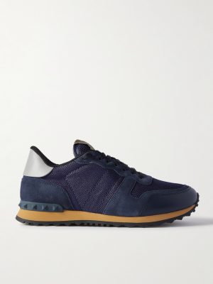 Rockrunner Suede, Leather and Mesh Sneakers Rockrunner Suede, Leather and Mesh Sneakers