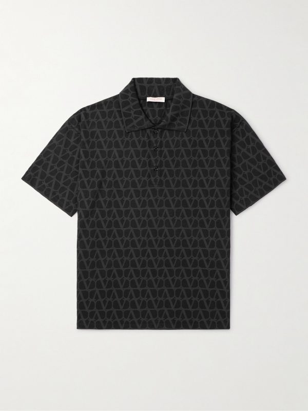 Toile Iconographe Cotton-Jersey Polo Shirt