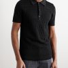 Toile Iconograph Logo-Jacquard Cotton-Blend Polo Shirt - FR Toile Iconograph Logo-Jacquard Cotton-Blend Polo Shirt - FR