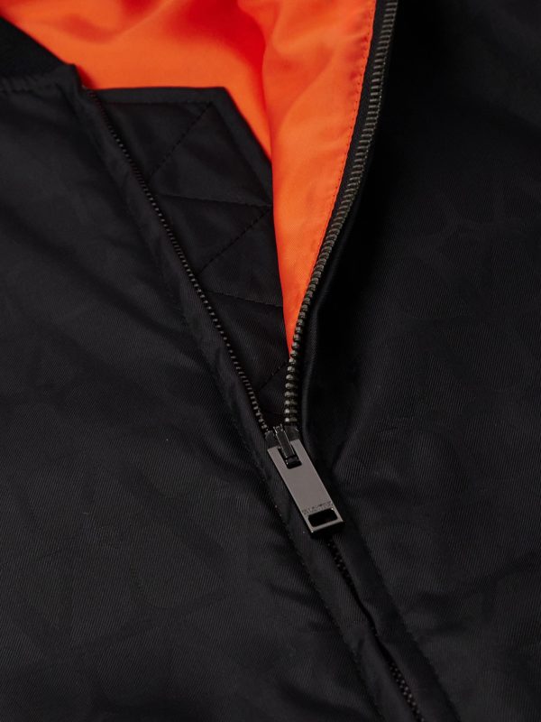 Toile Iconograph Logo-Jacquard Shell Bomber Jacket - CU