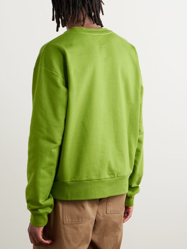 Logo-Print Cotton-Jersey Sweatshirt - BK Logo-Print Cotton-Jersey Sweatshirt - BK