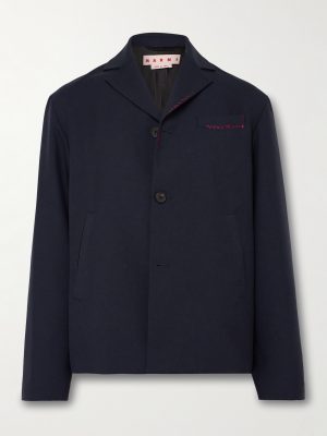 Unstructured Wool Blazer Unstructured Wool Blazer