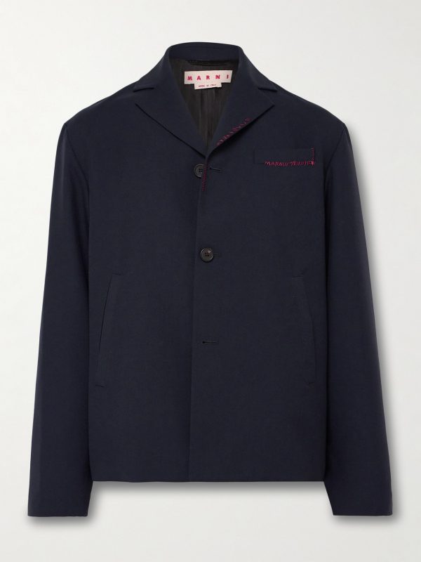 Unstructured Wool Blazer Unstructured Wool Blazer