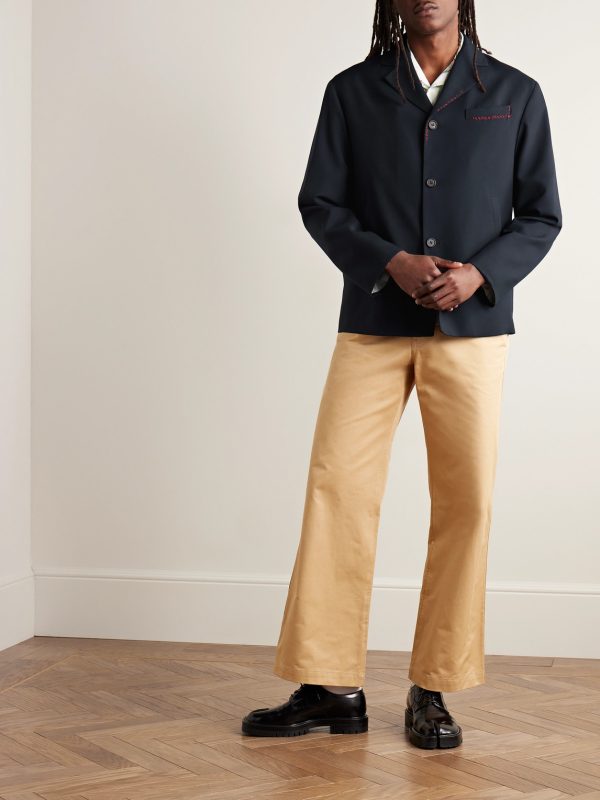 Unstructured Wool Blazer - OU Unstructured Wool Blazer - OU