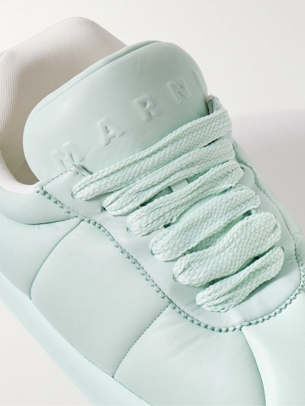 Bigfoot 2.0 Logo-Embossed Padded Quilted Leather Sneakers - CU Bigfoot 2.0 Logo-Embossed Padded Quilted Leather Sneakers - CU