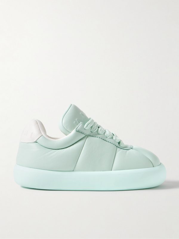 Bigfoot 2.0 Logo-Embossed Padded Quilted Leather Sneakers Bigfoot 2.0 Logo-Embossed Padded Quilted Leather Sneakers