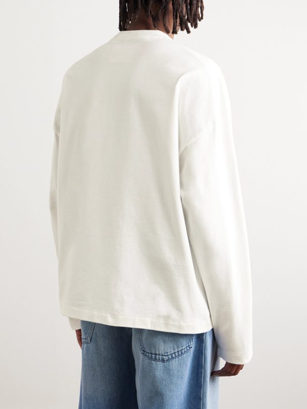 Logo-Print Cotton-Jersey T-Shirt - BK Logo-Print Cotton-Jersey T-Shirt - BK