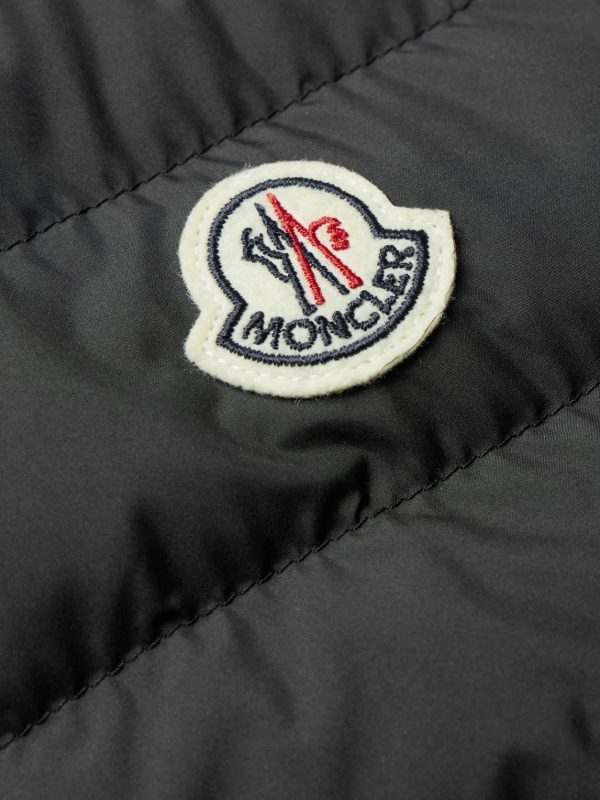 Striped Quilted Shell Down Bomber Jacket - E1 Striped Quilted Shell Down Bomber Jacket - E1