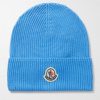 Logo-Appliquéd Ribbed Cotton Beanie