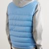 Logo-Appliquéd Quilted Shell Hooded Down Gilet - BK Logo-Appliquéd Quilted Shell Hooded Down Gilet - BK