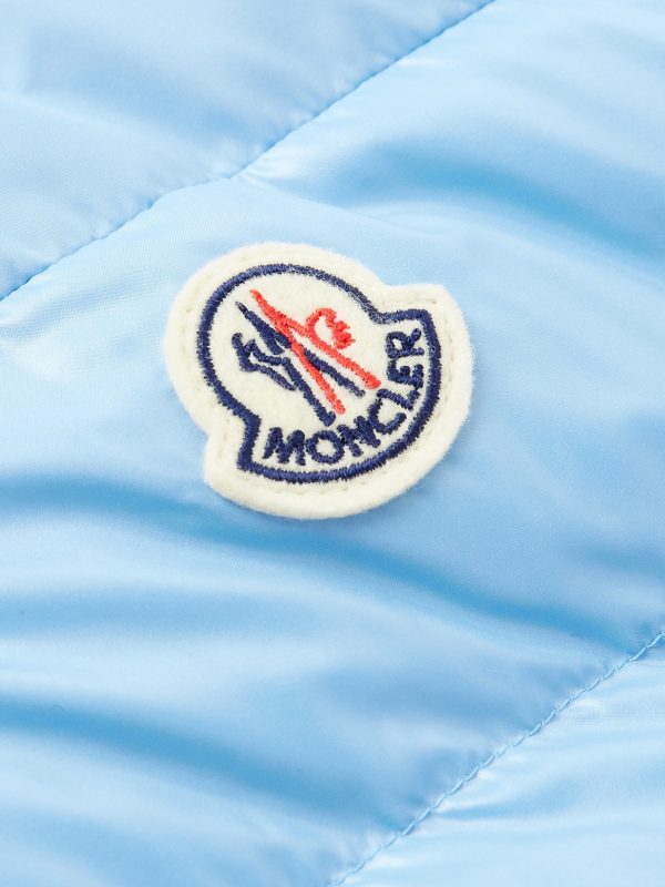 Logo-Appliquéd Quilted Shell Hooded Down Gilet - E1 Logo-Appliquéd Quilted Shell Hooded Down Gilet - E1