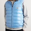 Logo-Appliquéd Quilted Shell Hooded Down Gilet - FR Logo-Appliquéd Quilted Shell Hooded Down Gilet - FR