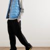 Logo-Appliquéd Quilted Shell Hooded Down Gilet - OU Logo-Appliquéd Quilted Shell Hooded Down Gilet - OU