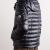 Logo-Appliquéd Quilted Shell Down Hooded Jacket - BK Logo-Appliquéd Quilted Shell Down Hooded Jacket - BK