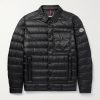 Logo-Appliquéd Quilted Shell Down Jacket Logo-Appliquéd Quilted Shell Down Jacket