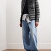 Logo-Appliquéd Quilted Shell Down Jacket - OU Logo-Appliquéd Quilted Shell Down Jacket - OU