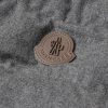 Redessau Logo-Appliquéd Quilted Flannel Hooded Down Jacket - E1 Redessau Logo-Appliquéd Quilted Flannel Hooded Down Jacket - E1