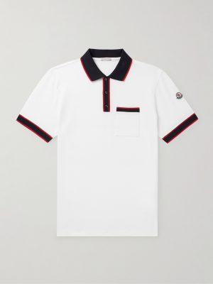 Logo-Appliquéd Cotton-Piqué Polo Shirt Logo-Appliquéd Cotton-Piqué Polo Shirt