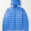 Logo-Appliquéd Quilted Shell Hooded Down Jacket Logo-Appliquéd Quilted Shell Hooded Down Jacket