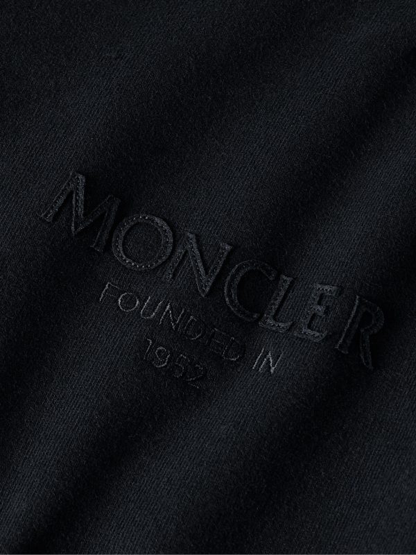 Logo-Appliquéd Panelled Cotton-Jersey and Quilted Shell Down Zip-Up Hoodie - E1 Logo-Appliquéd Panelled Cotton-Jersey and Quilted Shell Down Zip-Up Hoodie - E1