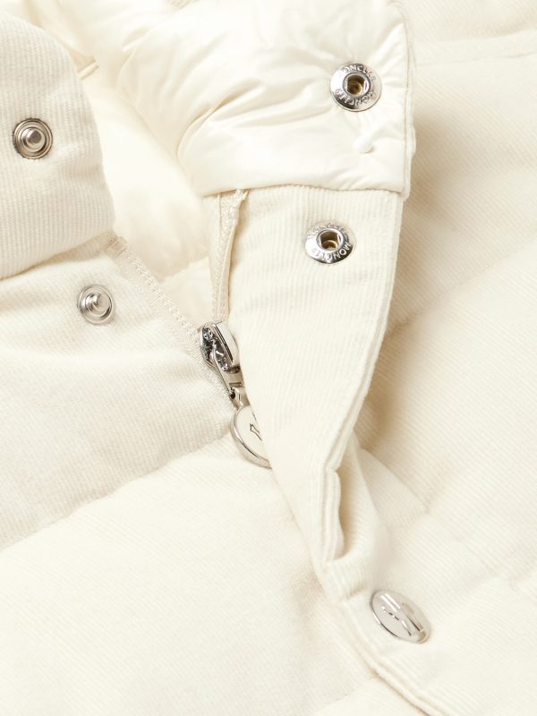 Logo-Appliquéd Quilted Cotton-Corduroy Jacket - CU Logo-Appliquéd Quilted Cotton-Corduroy Jacket - CU
