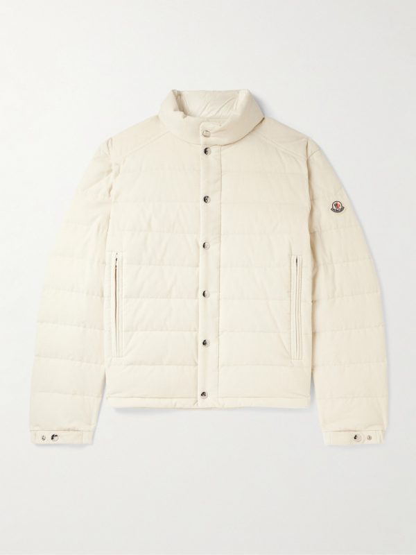 Logo-Appliquéd Quilted Cotton-Corduroy Jacket Logo-Appliquéd Quilted Cotton-Corduroy Jacket