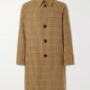 Checked Wool Coat Checked Wool Coat