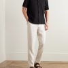 Camp-Collar Cotton-Blend Shirt - OU