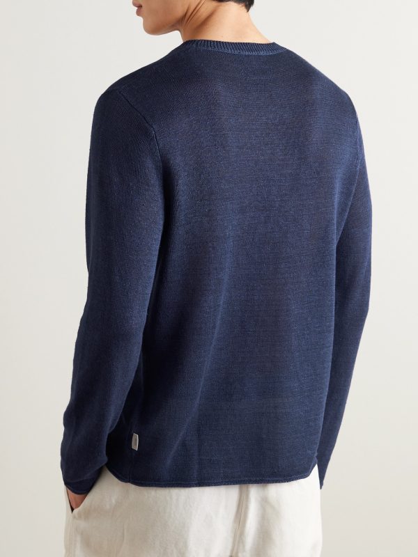 Kevin Linen Sweater - BK