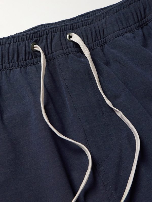 Land To Water Straight-Leg Mid-Length Swim Shorts - CU
