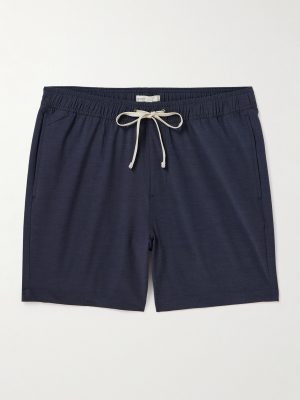 Land To Water Straight-Leg Mid-Length Swim Shorts