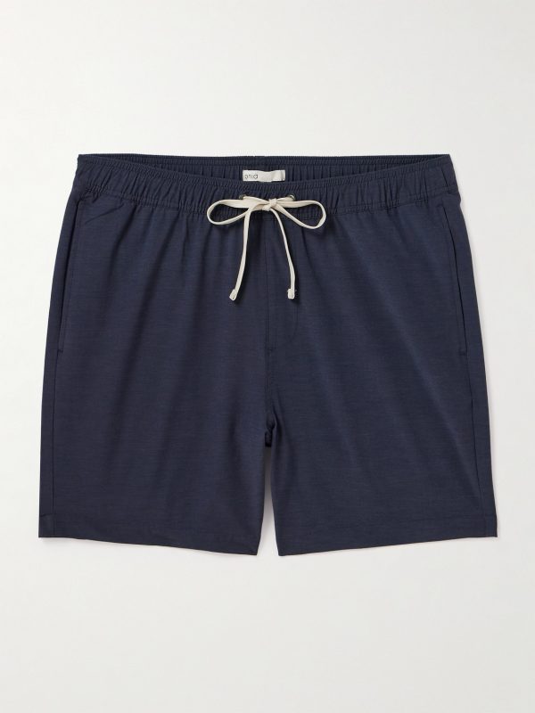 Land To Water Straight-Leg Mid-Length Swim Shorts