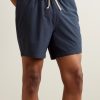Land To Water Straight-Leg Mid-Length Swim Shorts - OU