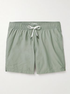 Charles Straight-Leg Mid-Length Swim Shorts Charles Straight-Leg Mid-Length Swim Shorts
