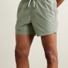 Charles Straight-Leg Mid-Length Swim Shorts - OU Charles Straight-Leg Mid-Length Swim Shorts - OU
