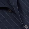 Bagolo Camp-Collar Pinstriped Crinkled Cotton-Poplin Shirt - CU