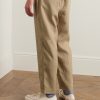 Alex Tapered Linen Drawstring Trousers - BK