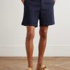 Bulldog Slim-Fit Straight-Leg Stretch-Linen and Lyocell-Blend Shorts - FR Bulldog Slim-Fit Straight-Leg Stretch-Linen and Lyocell-Blend Shorts - FR