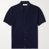 Tiernan Ribbed Cotton Polo Shirt Tiernan Ribbed Cotton Polo Shirt