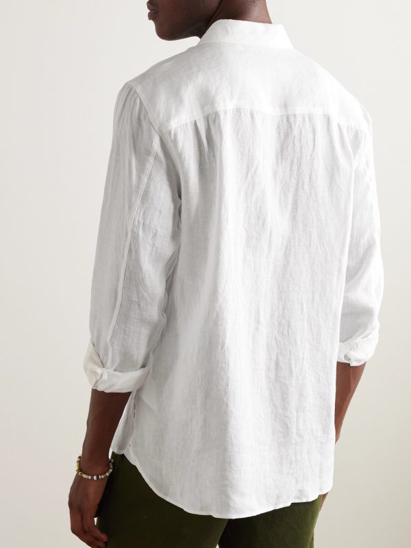 Justin Linen Shirt - BK Justin Linen Shirt - BK