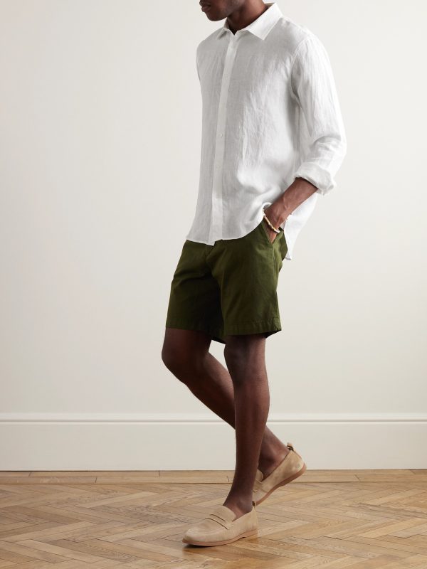 Justin Linen Shirt - OU Justin Linen Shirt - OU