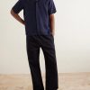 Maitan Camp-Collar Linen Shirt - OU Maitan Camp-Collar Linen Shirt - OU