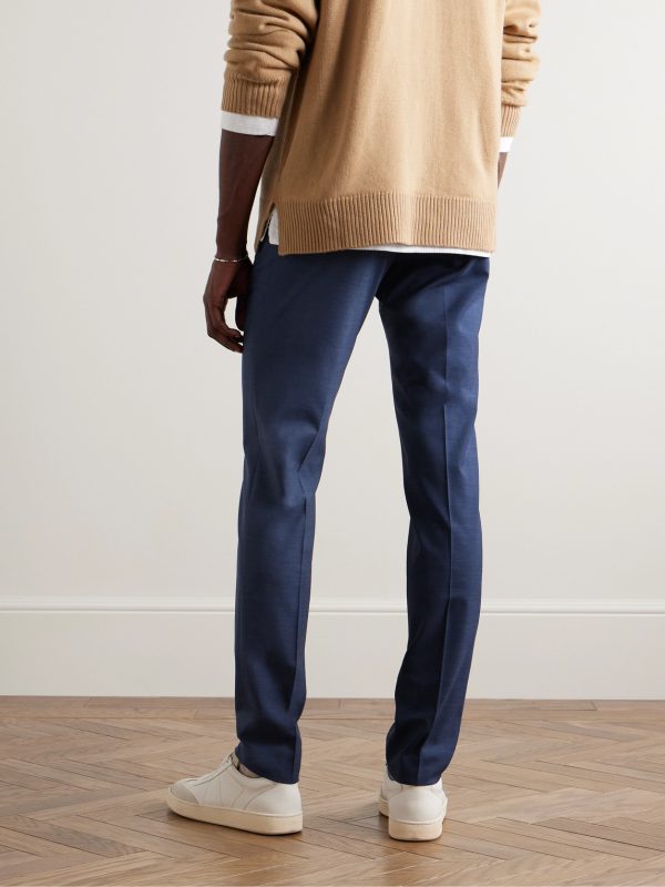 Venezia 1951 Slim-Fit Wool Trousers - BK Venezia 1951 Slim-Fit Wool Trousers - BK