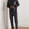 Eric Camp-Collar Garment-Dyed Lyocell and Cotton-Blend Shirt - OU Eric Camp-Collar Garment-Dyed Lyocell and Cotton-Blend Shirt - OU