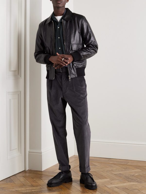 Eric Camp-Collar Garment-Dyed Lyocell and Cotton-Blend Shirt - OU Eric Camp-Collar Garment-Dyed Lyocell and Cotton-Blend Shirt - OU