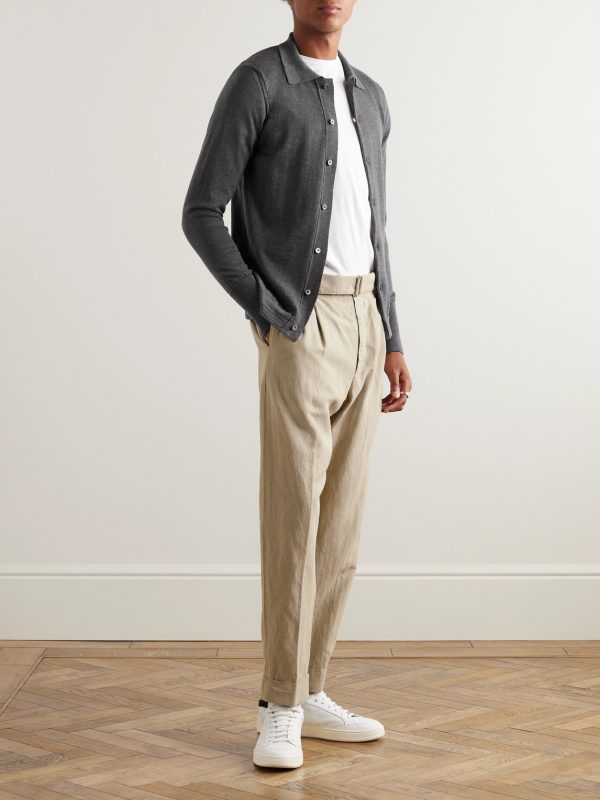 Brent Merino Wool Cardigan - OU