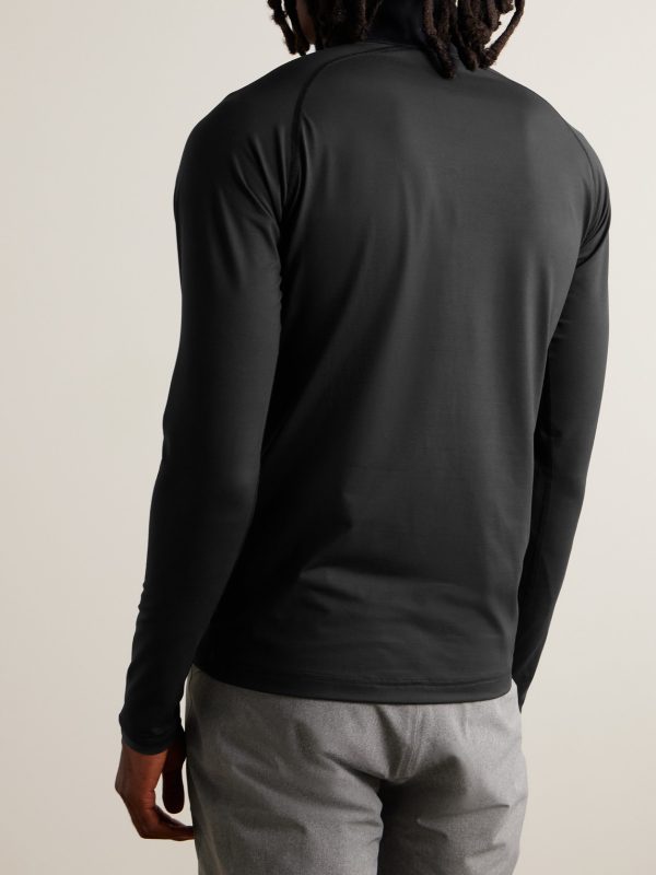 Feel Stretch-Jersey Half-Zip Ski Mid-Layer - BK Feel Stretch-Jersey Half-Zip Ski Mid-Layer - BK