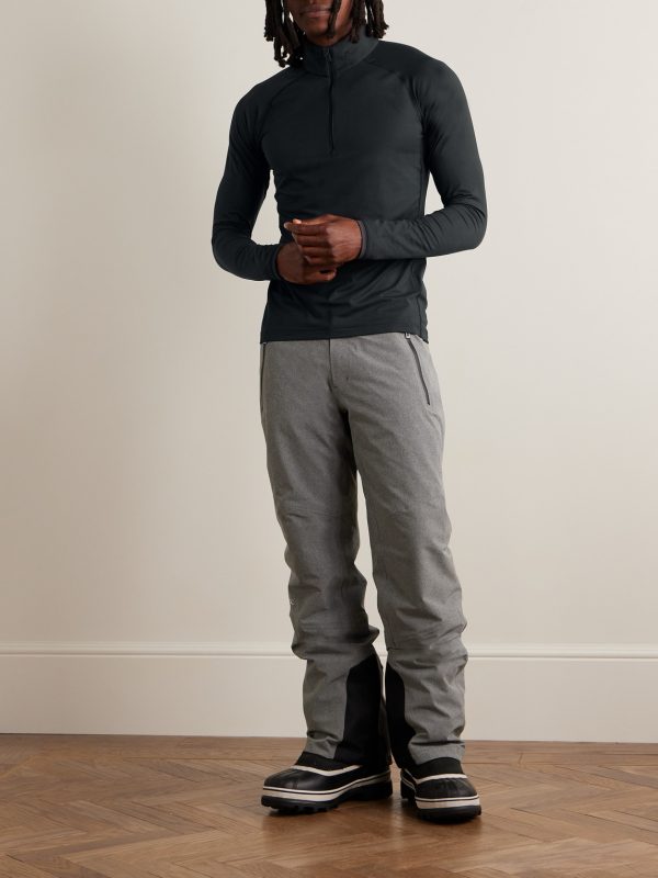 Feel Stretch-Jersey Half-Zip Ski Mid-Layer - OU Feel Stretch-Jersey Half-Zip Ski Mid-Layer - OU