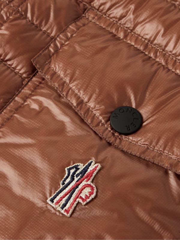 Ollon Logo-Appliquéd Quilted Polartec® Alpha® Ripstop Down Gilet - CU Ollon Logo-Appliquéd Quilted Polartec® Alpha® Ripstop Down Gilet - CU