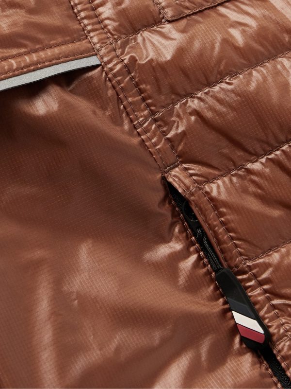 Ollon Logo-Appliquéd Quilted Polartec® Alpha® Ripstop Down Gilet - E1 Ollon Logo-Appliquéd Quilted Polartec® Alpha® Ripstop Down Gilet - E1